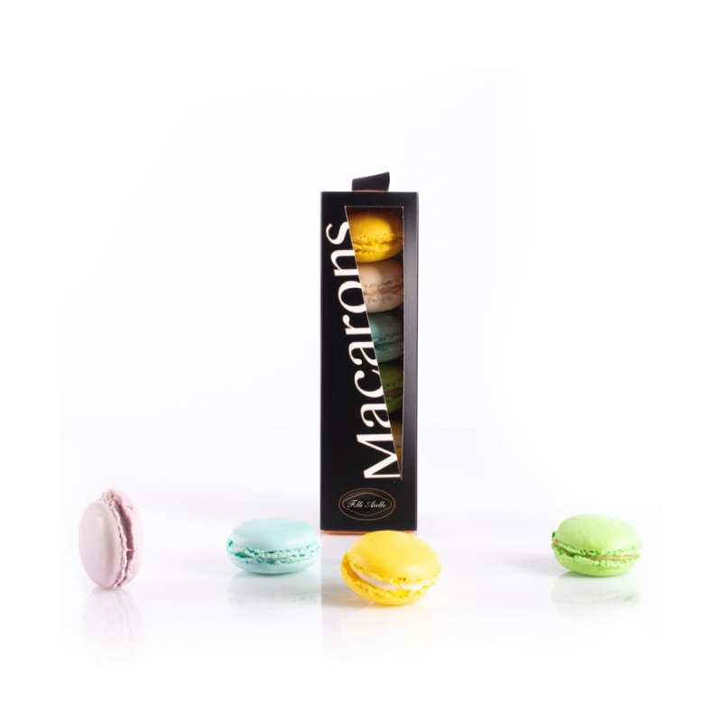 Macarons · confezioni da 125 e 250 g · altra fotografia