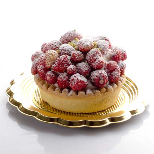 Cestino fragoline e crema · Pasticceria Aiello
